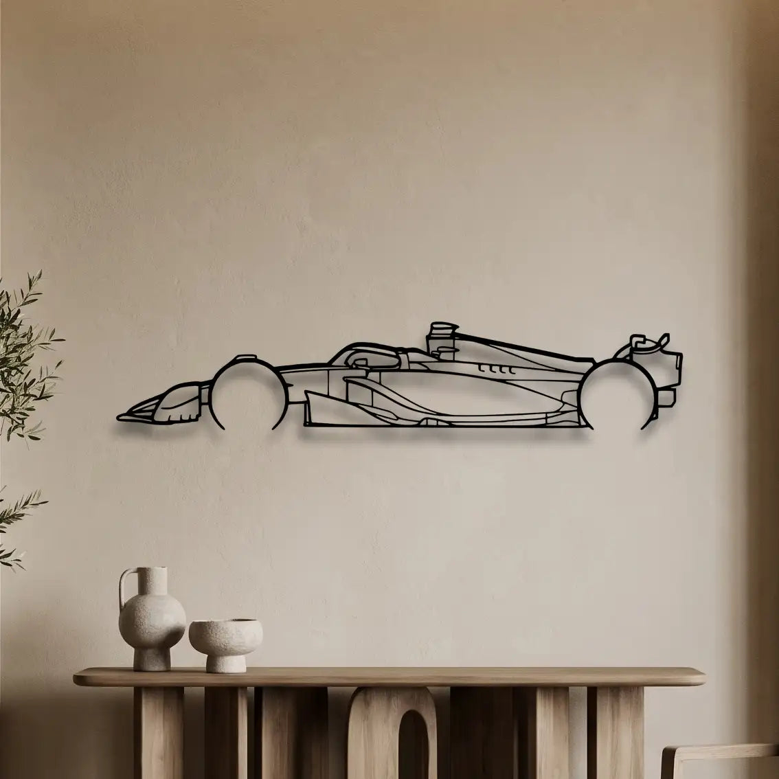 F1 2024 SF-24 Metal Wall Art - DopeCars