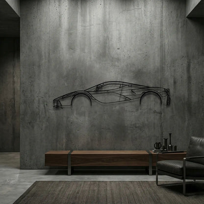 Ferrari LaFerrari Metal Wall Art