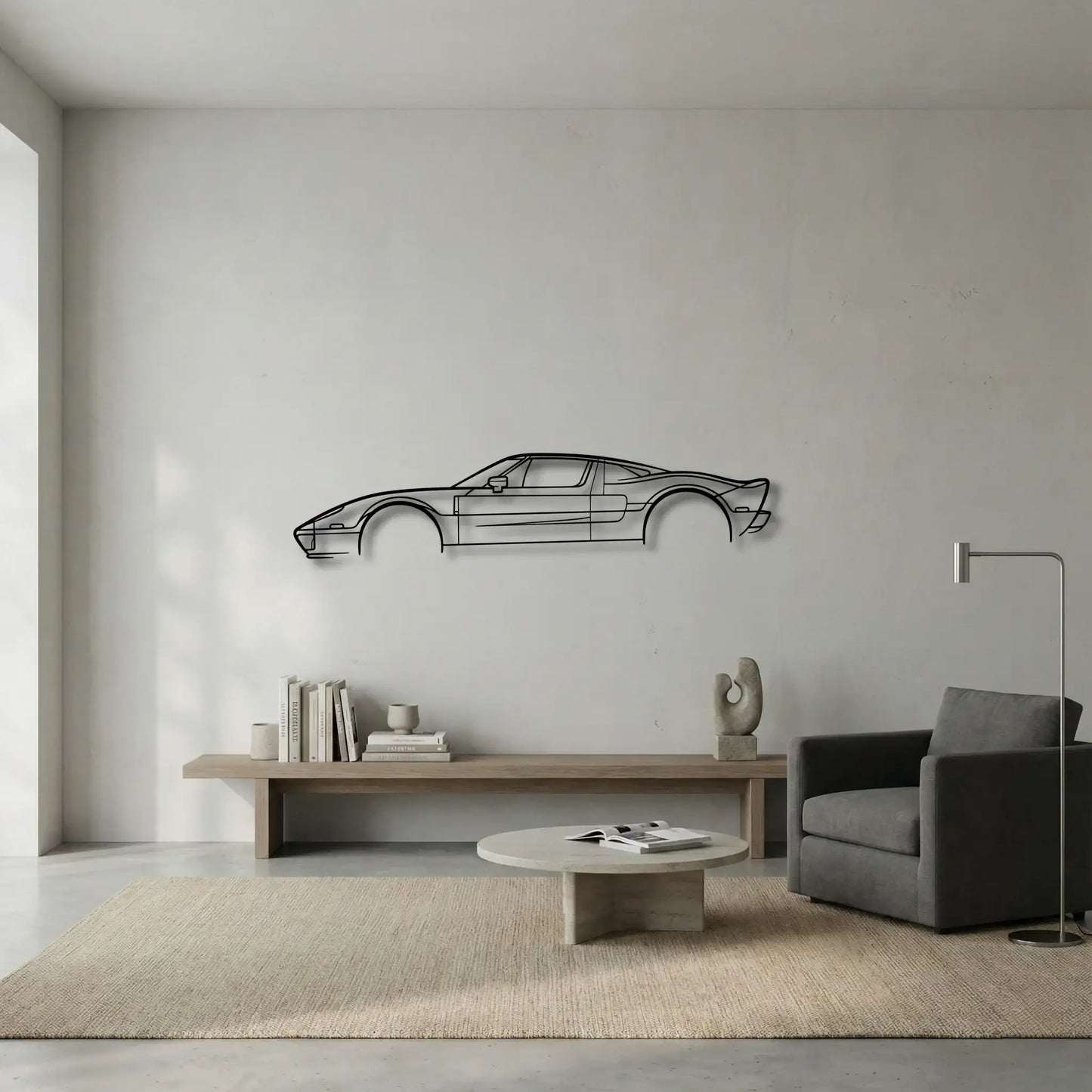 Ford GT (2005) Metal Wall Art