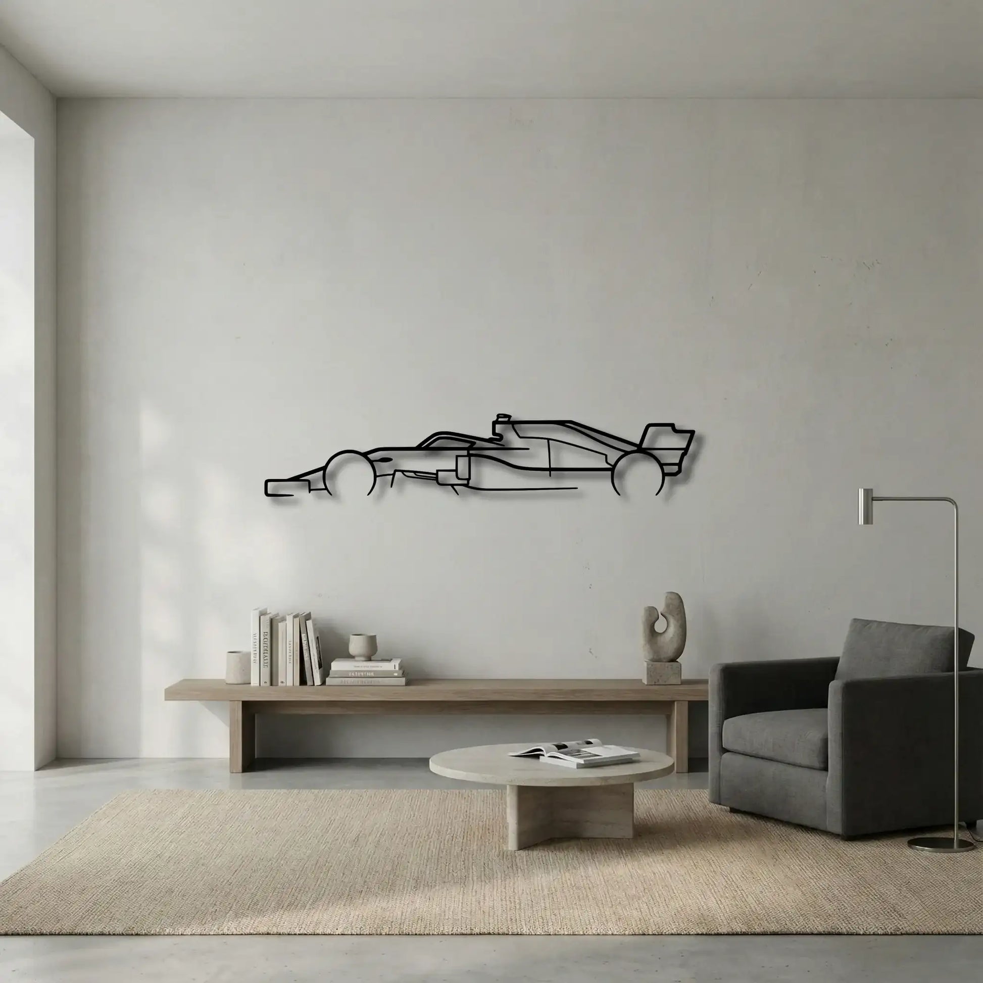 Formula One F1 Classic Metal Wall Art