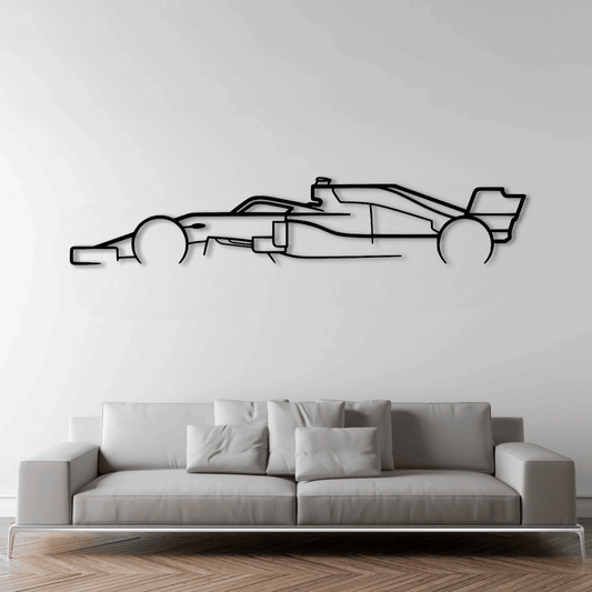 FORMULA ONE F1 CLASSIC METAL WALL ART - DopeCars