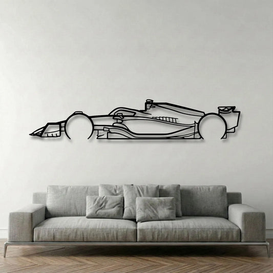 Formula 1 F1-75 Metal Wall Art