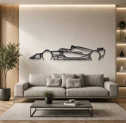 Formula 1 F1-75 Metal Wall Art - DopeCars