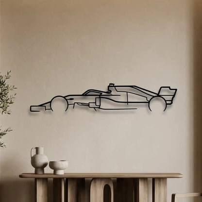 Formula One F1 Classic Metal Wall Art - DopeCars
