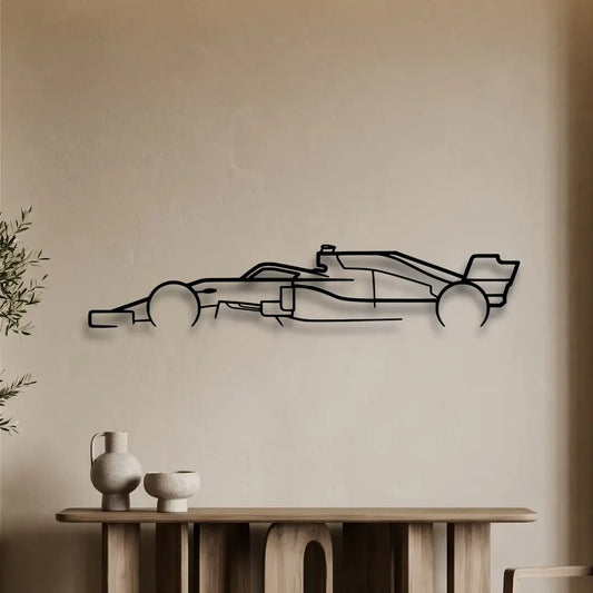 Formula One F1 Classic Metal Wall Art - DopeCars