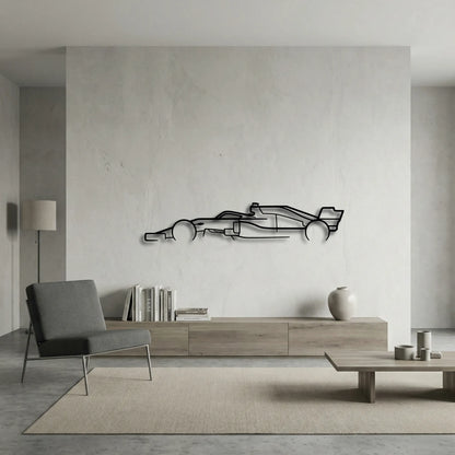 Formula One F1 Classic Metal Wall Art - DopeCars