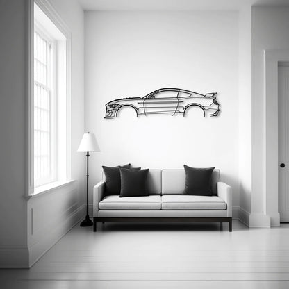 FORD MUSTANG GT500 METAL WALL ART - DopeCars