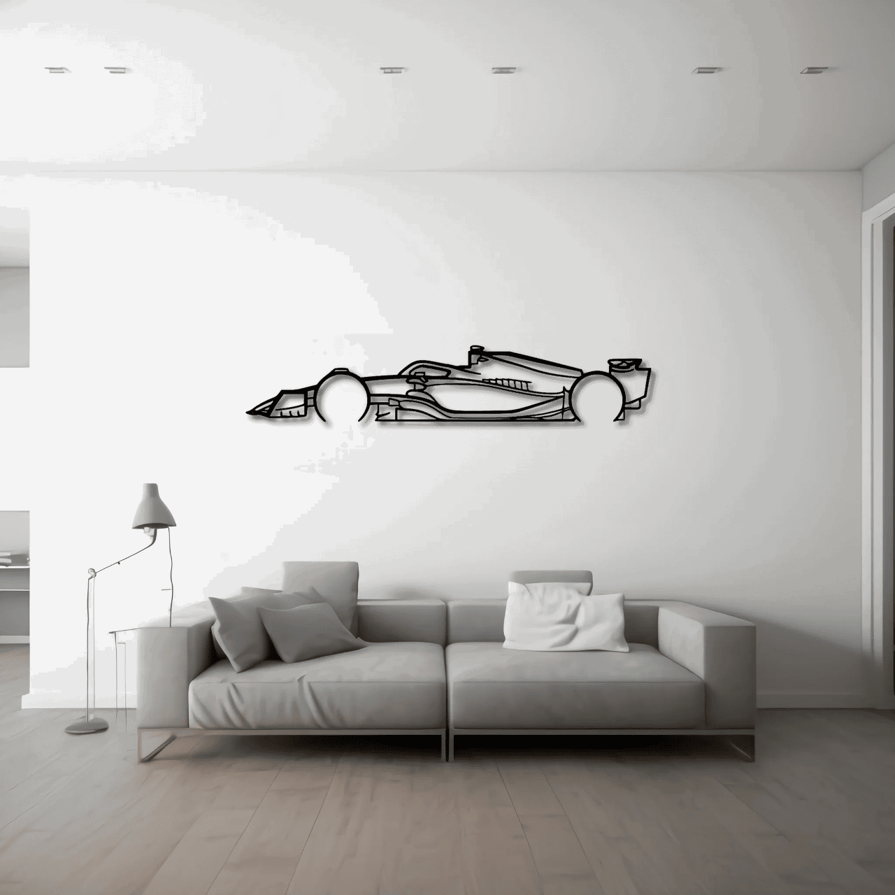 FORMULA 1 F1-75 METAL WALL ART - DopeCars