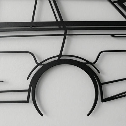 2023 Fortuner Metal Wall Art - DopeCars