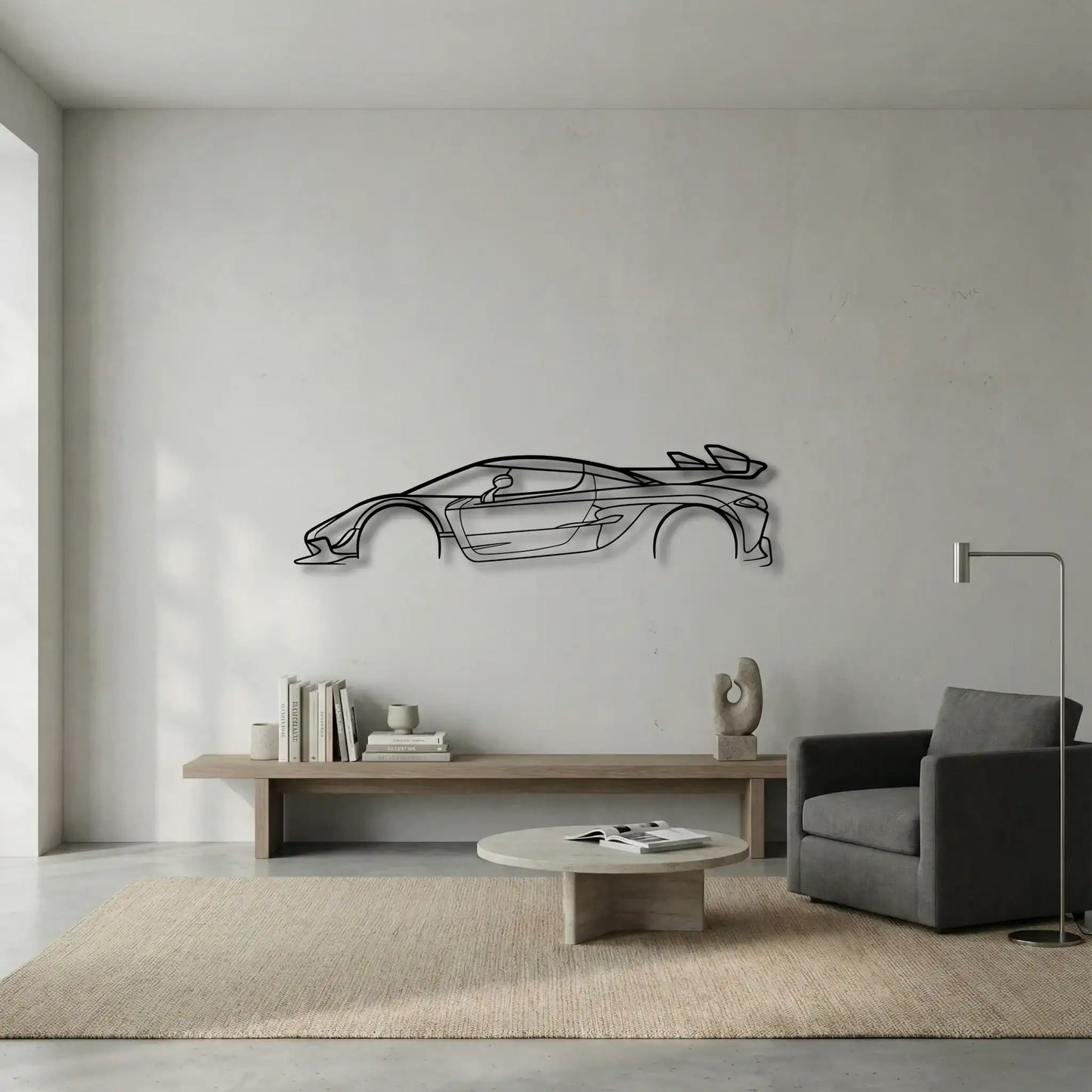 Koenigsegg Jesko Metal Wall Art