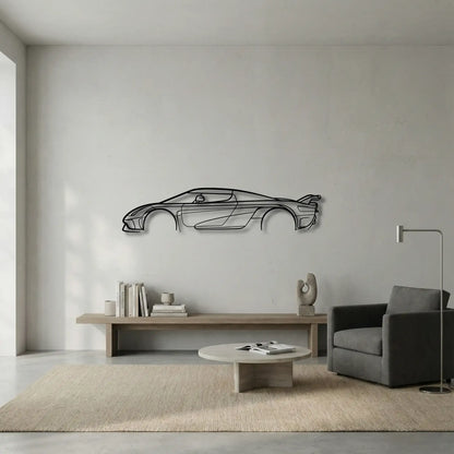 Koenigsegg Regera Metal Wall Art