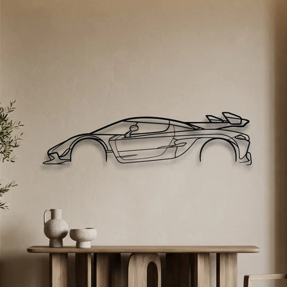 Koenigsegg Jesko Metal Wall Art - DopeCars