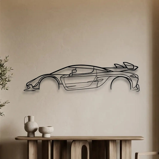 Koenigsegg Jesko Metal Wall Art - DopeCars