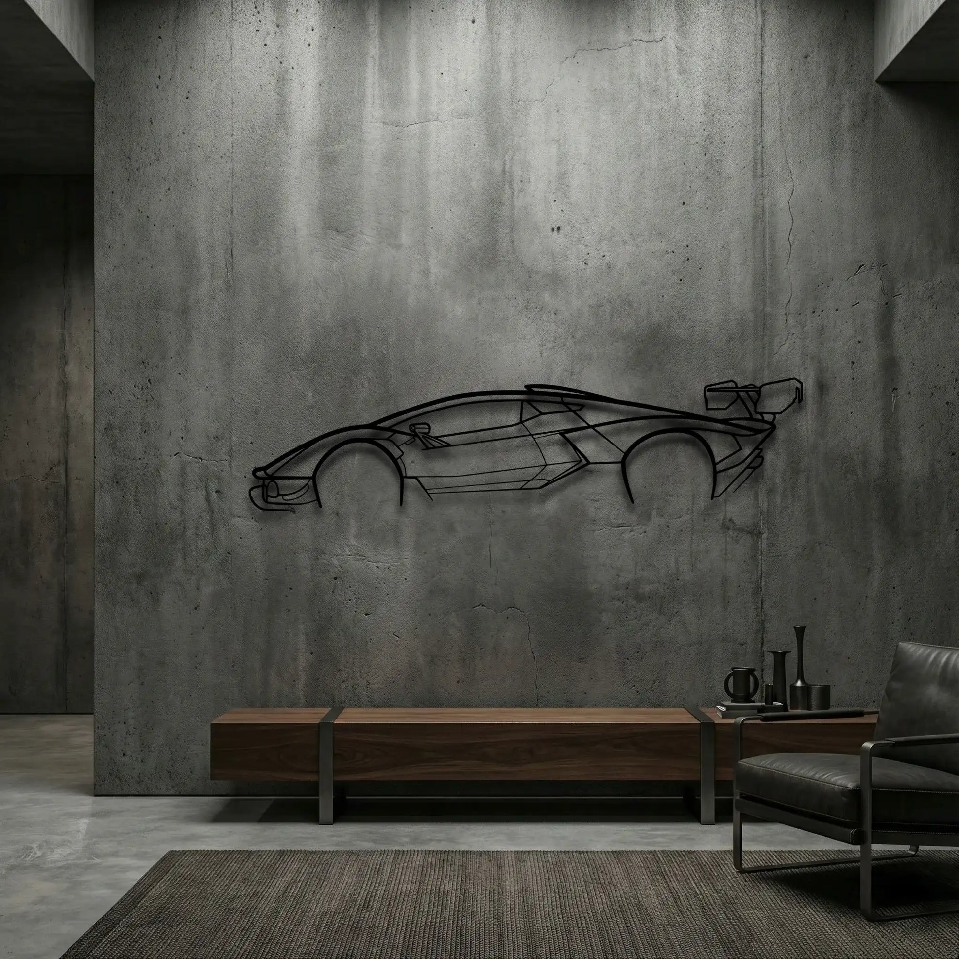 Lamborghini Essenza SCV12  Metal Wall Art