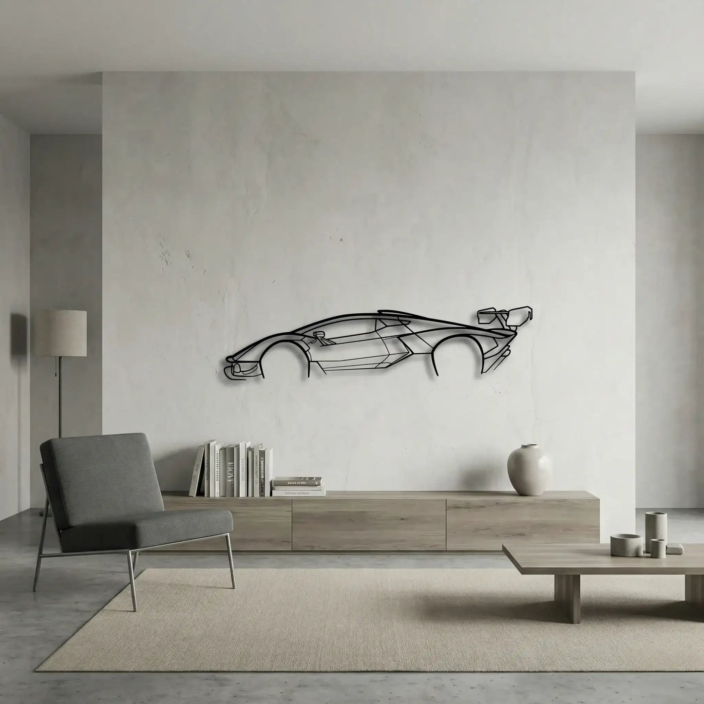 Lamborghini Essenza SCV12  Metal Wall Art