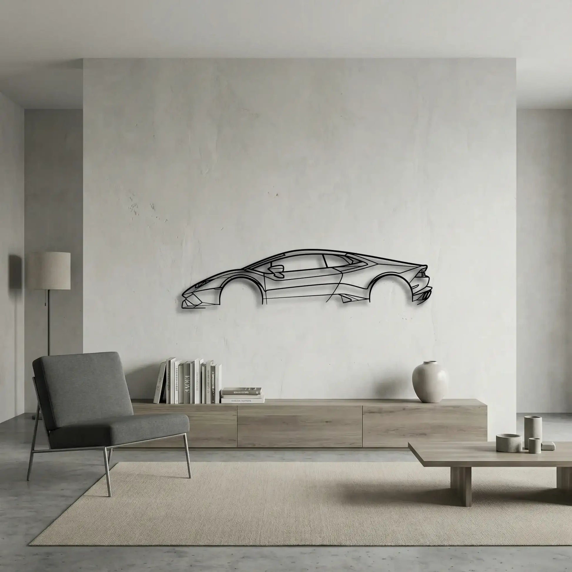 Lamborghini Huracan LP 610-4 Metal Wall Art