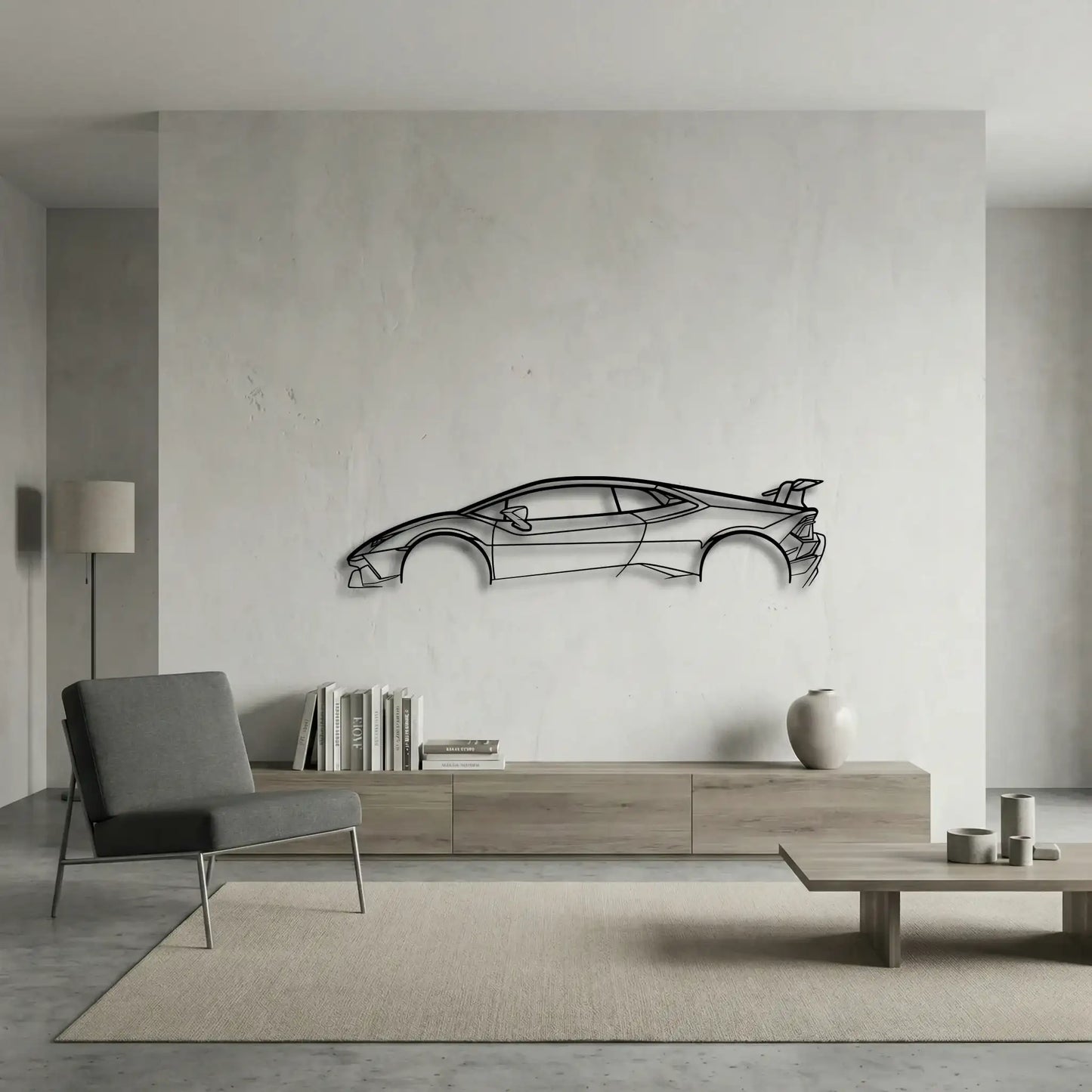 Lamborghini Huracan Performante Metal Wall Art