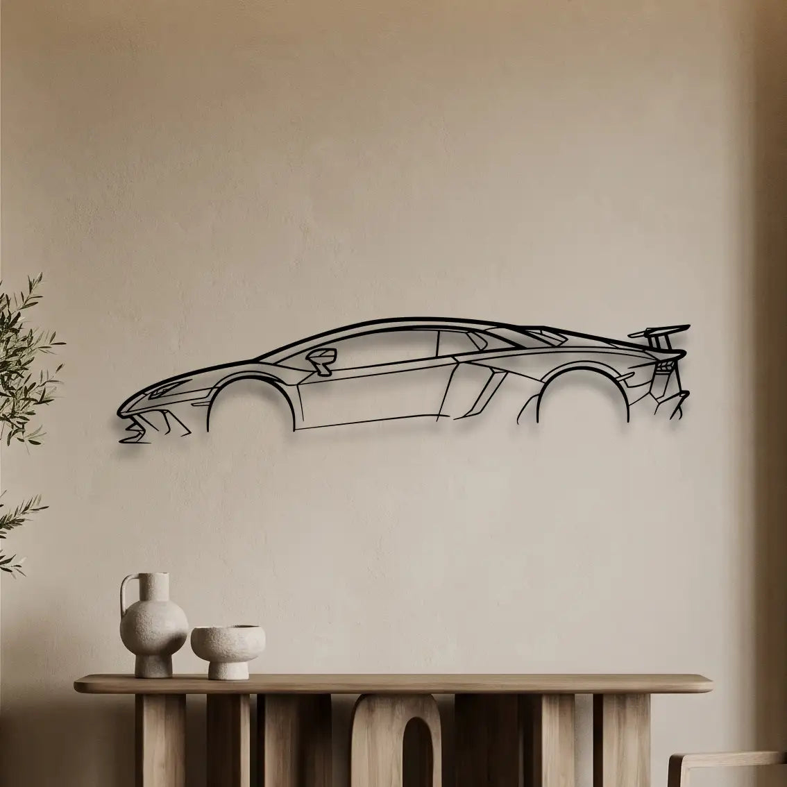 Lamborghini Aventador SV Metal Wall Art - DopeCars