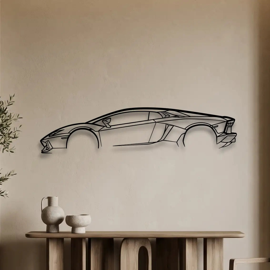 Lamborghini Aventador Metal Wall Art - DopeCars