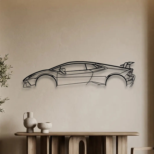 Lamborghini Huracan Performante Metal Wall Art - DopeCars
