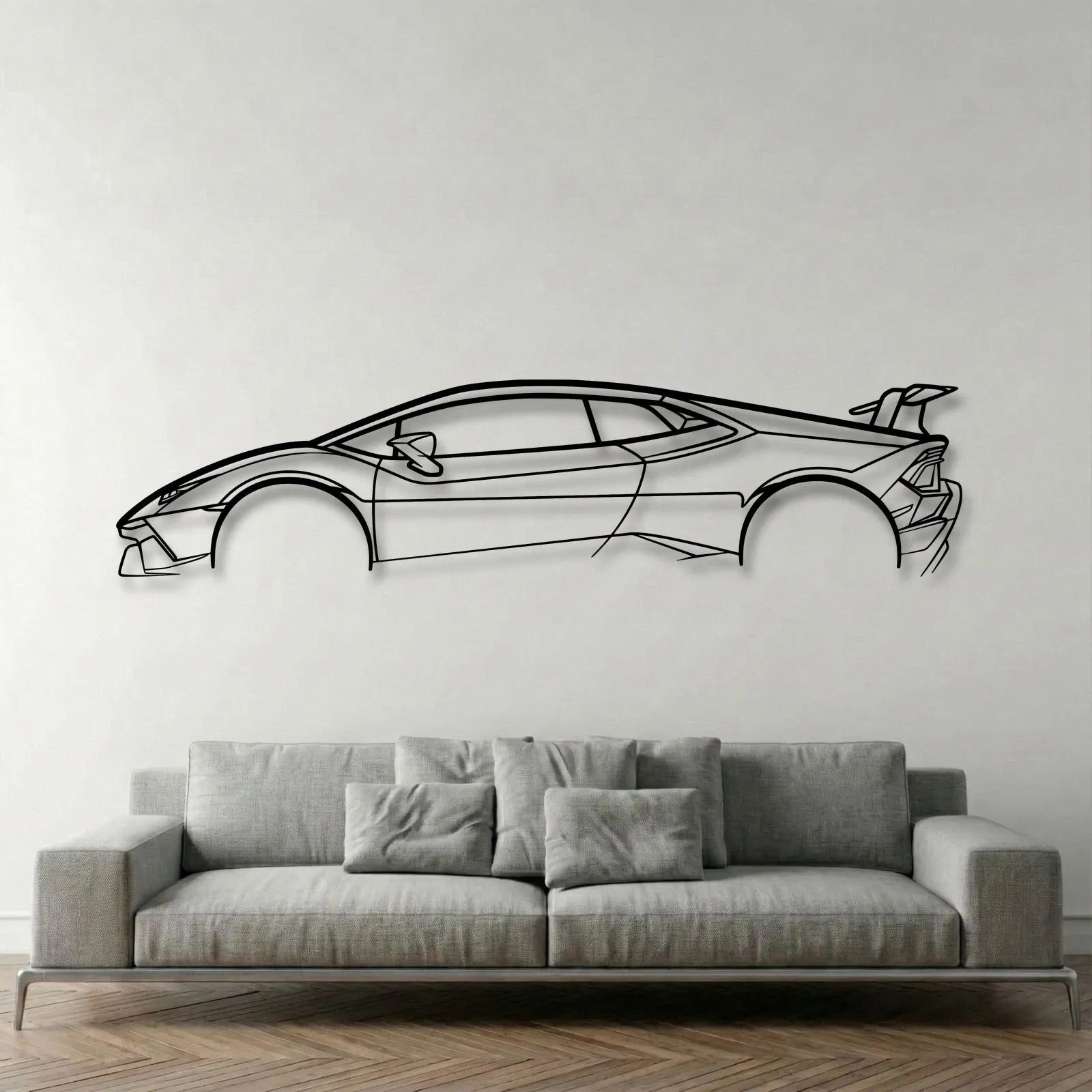Lamborghini Huracan Performante Metal Wall Art - DopeCars