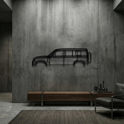 Land Rover Defender D110 Metal Wall Art