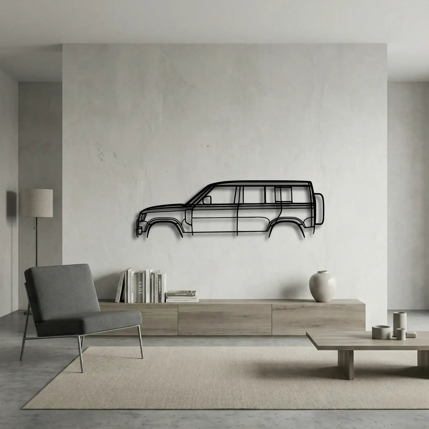 Land Rover Defender D110 Metal Wall Art
