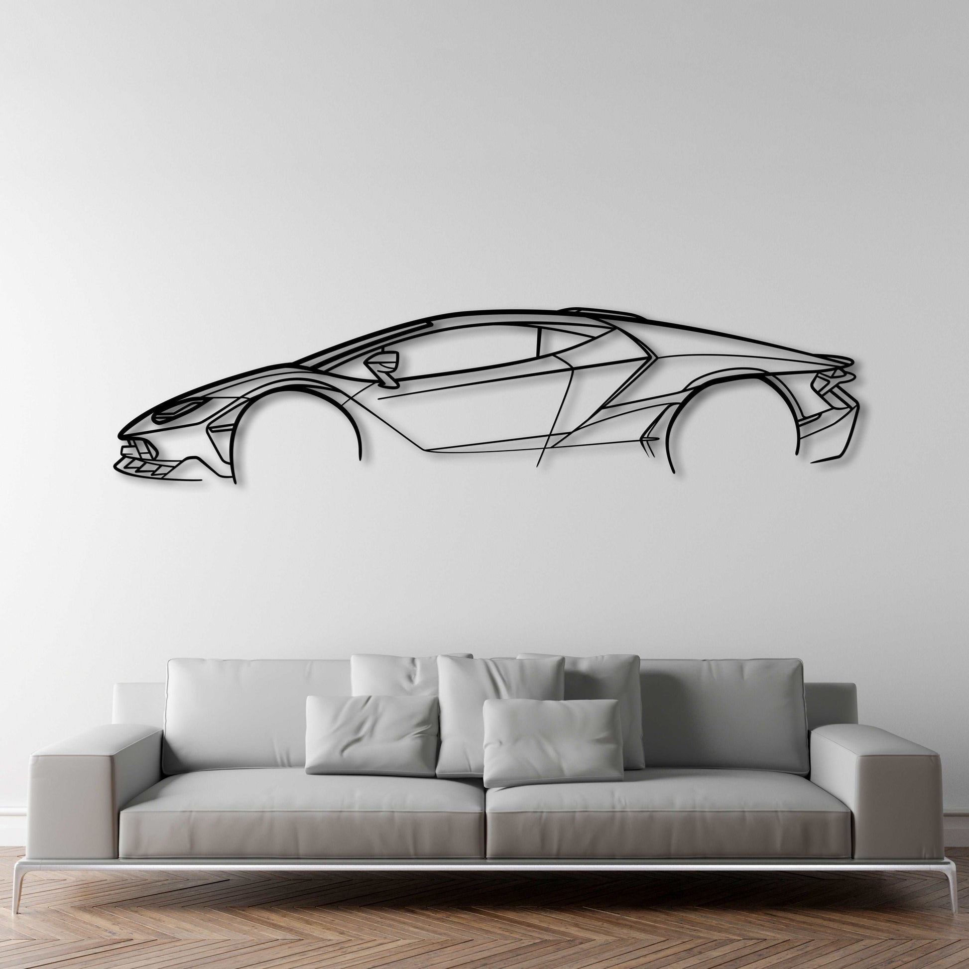 LAMBORGHINI CENTENARIO METAL WALL ART - DopeCars