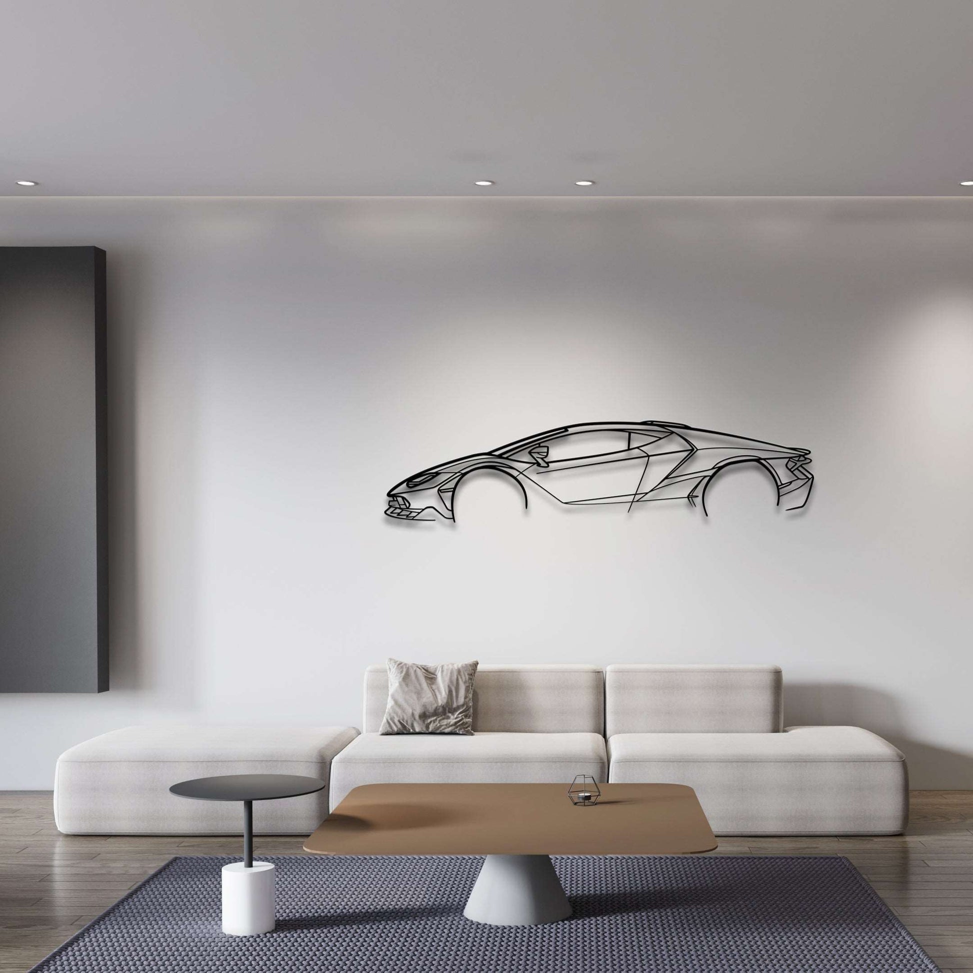 LAMBORGHINI CENTENARIO METAL WALL ART - DopeCars