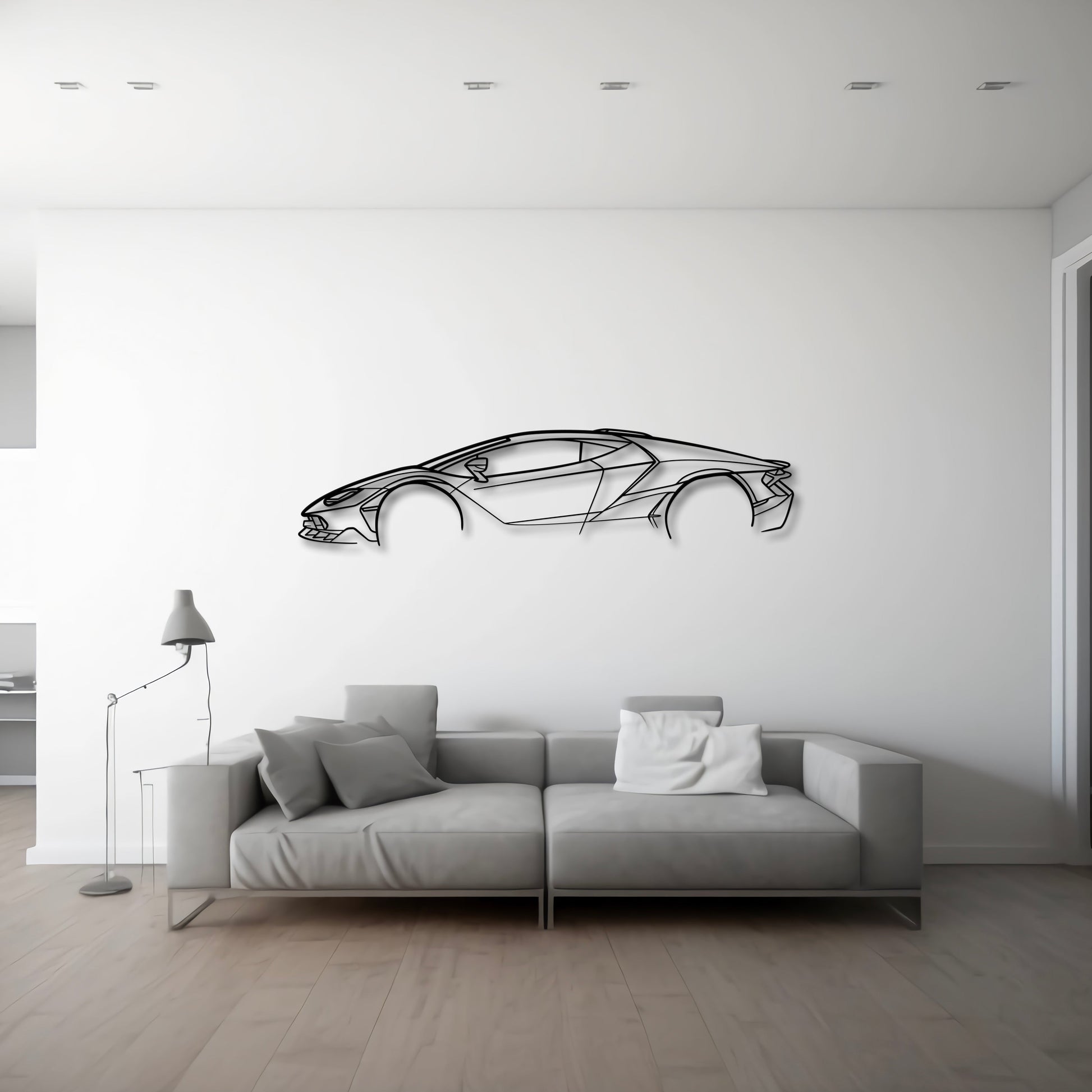 LAMBORGHINI CENTENARIO METAL WALL ART - DopeCars