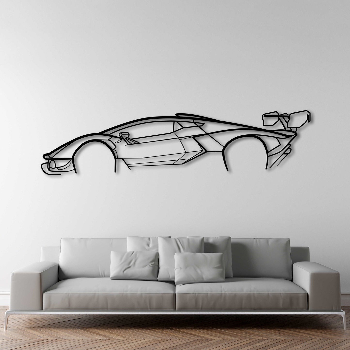 Lamborghini Essenza SCV12  METAL WALL ART - DopeCars