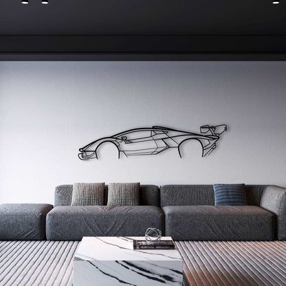 Lamborghini Essenza SCV12  METAL WALL ART - DopeCars