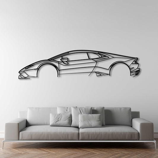 Lamborghini Huracan LP 610-4 METAL WALL ART - DopeCars