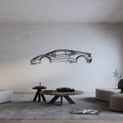 Lamborghini Huracan LP 610-4 METAL WALL ART - DopeCars