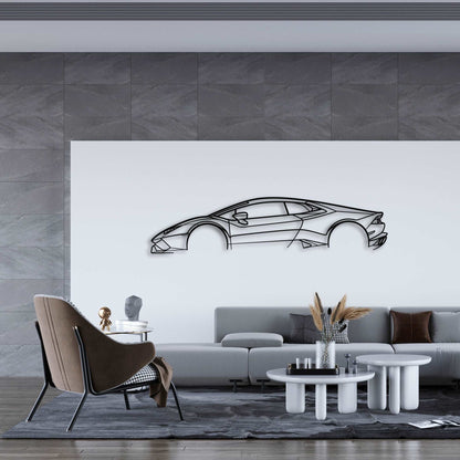 Lamborghini Huracan LP 610-4 METAL WALL ART - DopeCars