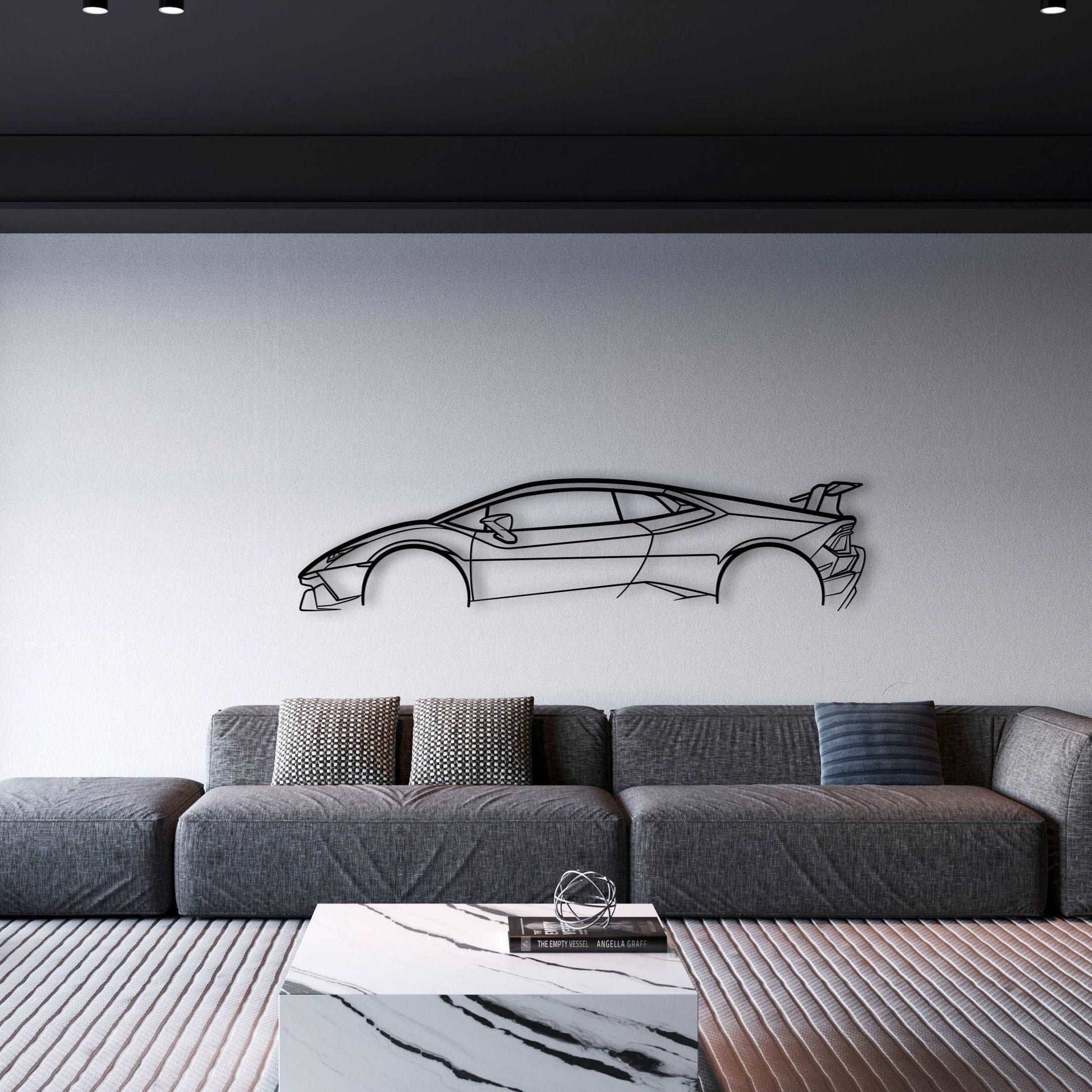 Lamborghini Huracan Performante METAL WALL ART - DopeCars