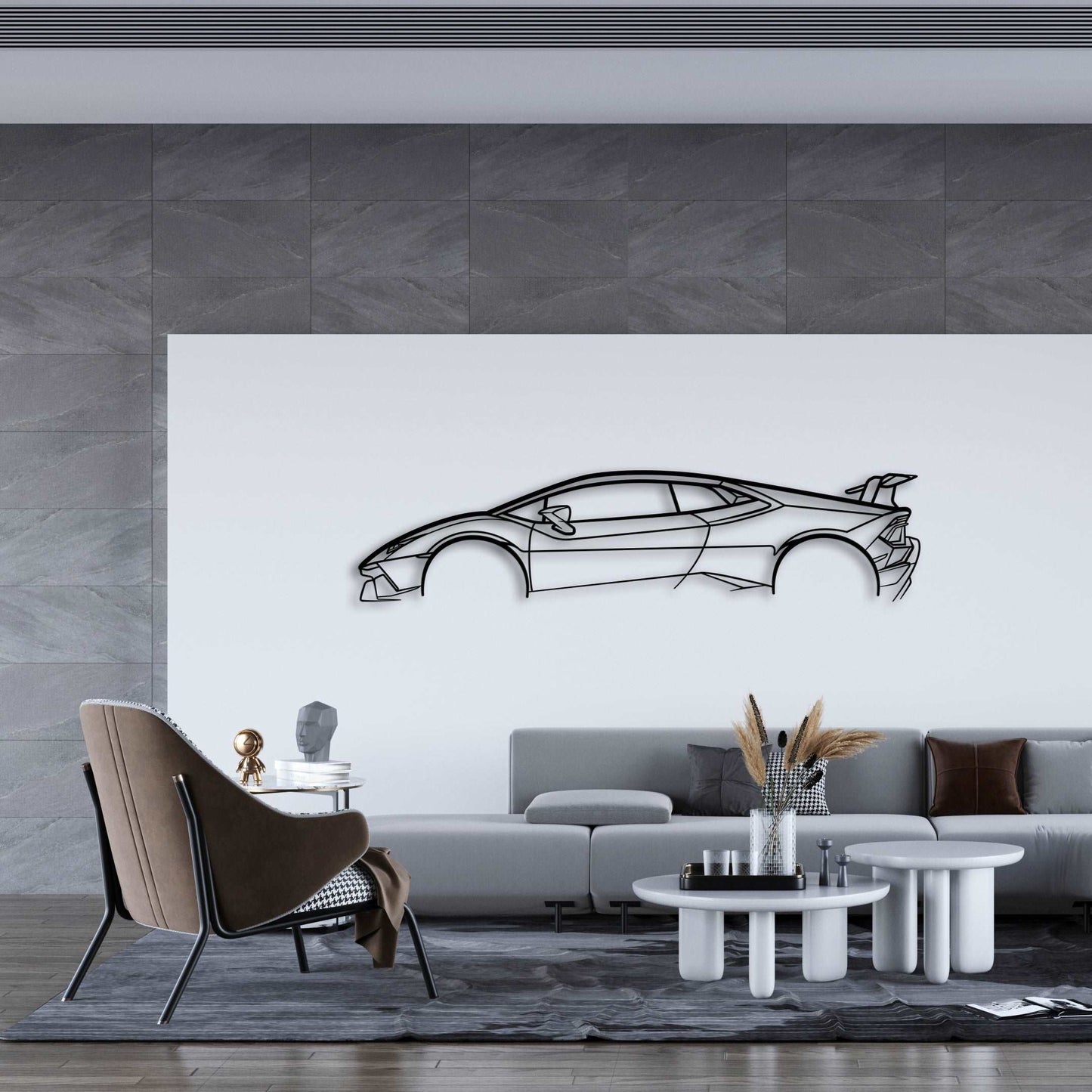 Lamborghini Huracan Performante METAL WALL ART - DopeCars