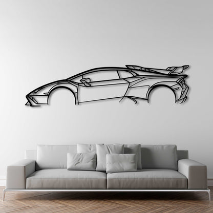 Lamborghini Huracan STO METAL WALL ART - DopeCars