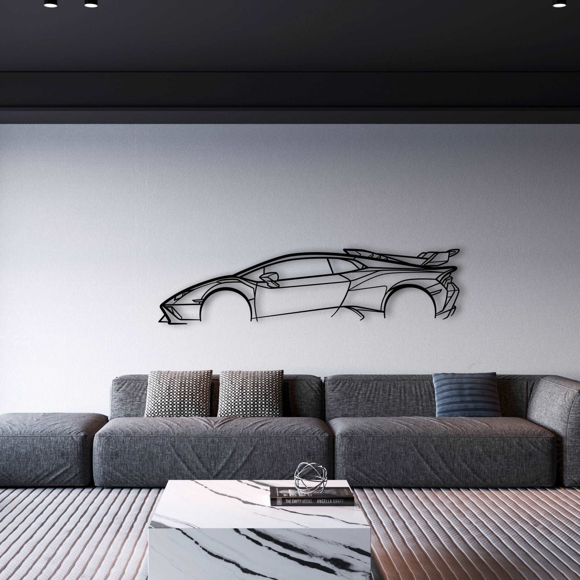 Lamborghini Huracan STO METAL WALL ART - DopeCars