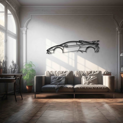 Lamborghini Huracan STO METAL WALL ART - DopeCars