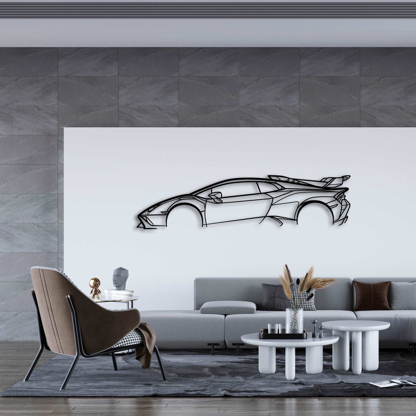 Lamborghini Huracan STO METAL WALL ART - DopeCars