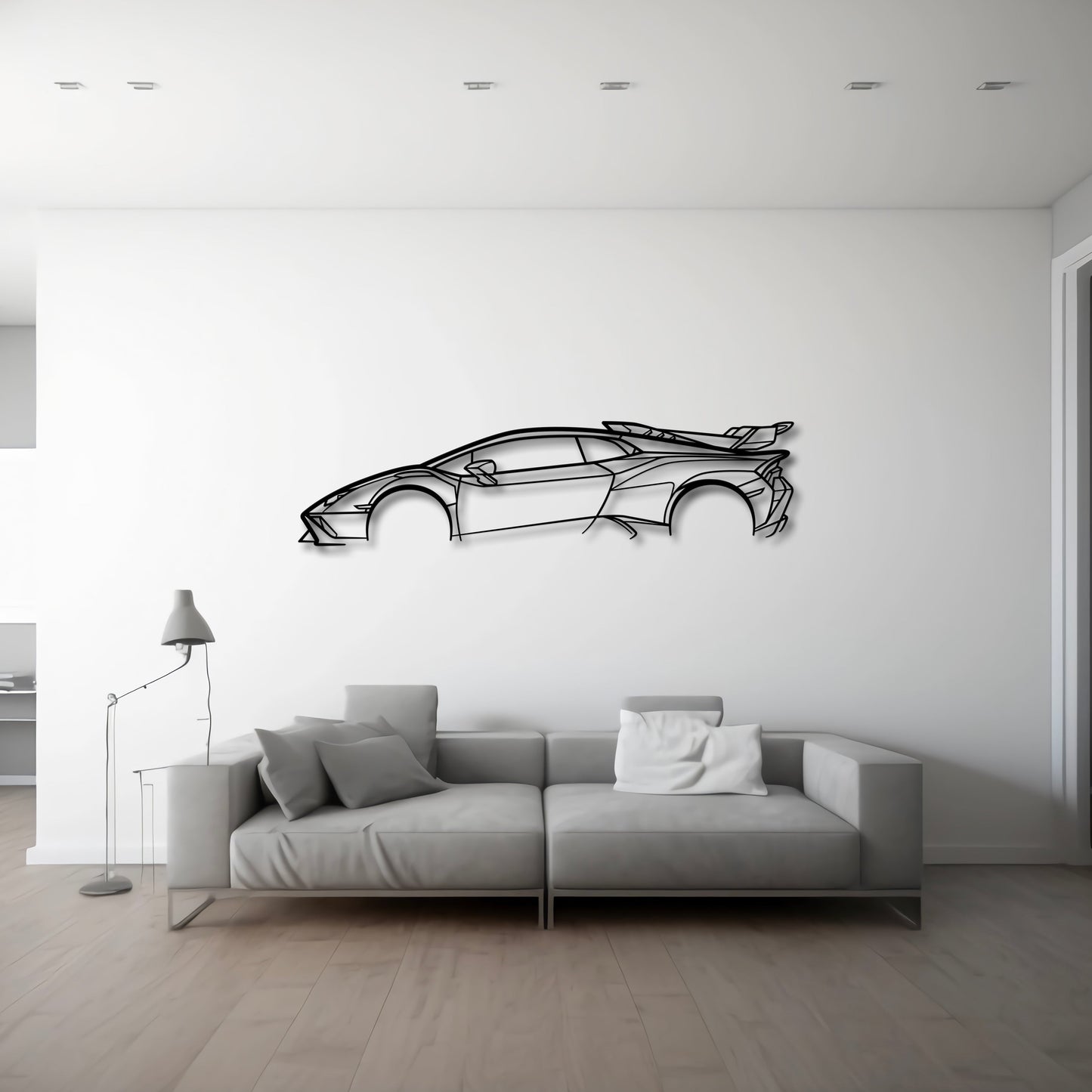 Lamborghini Huracan STO METAL WALL ART - DopeCars