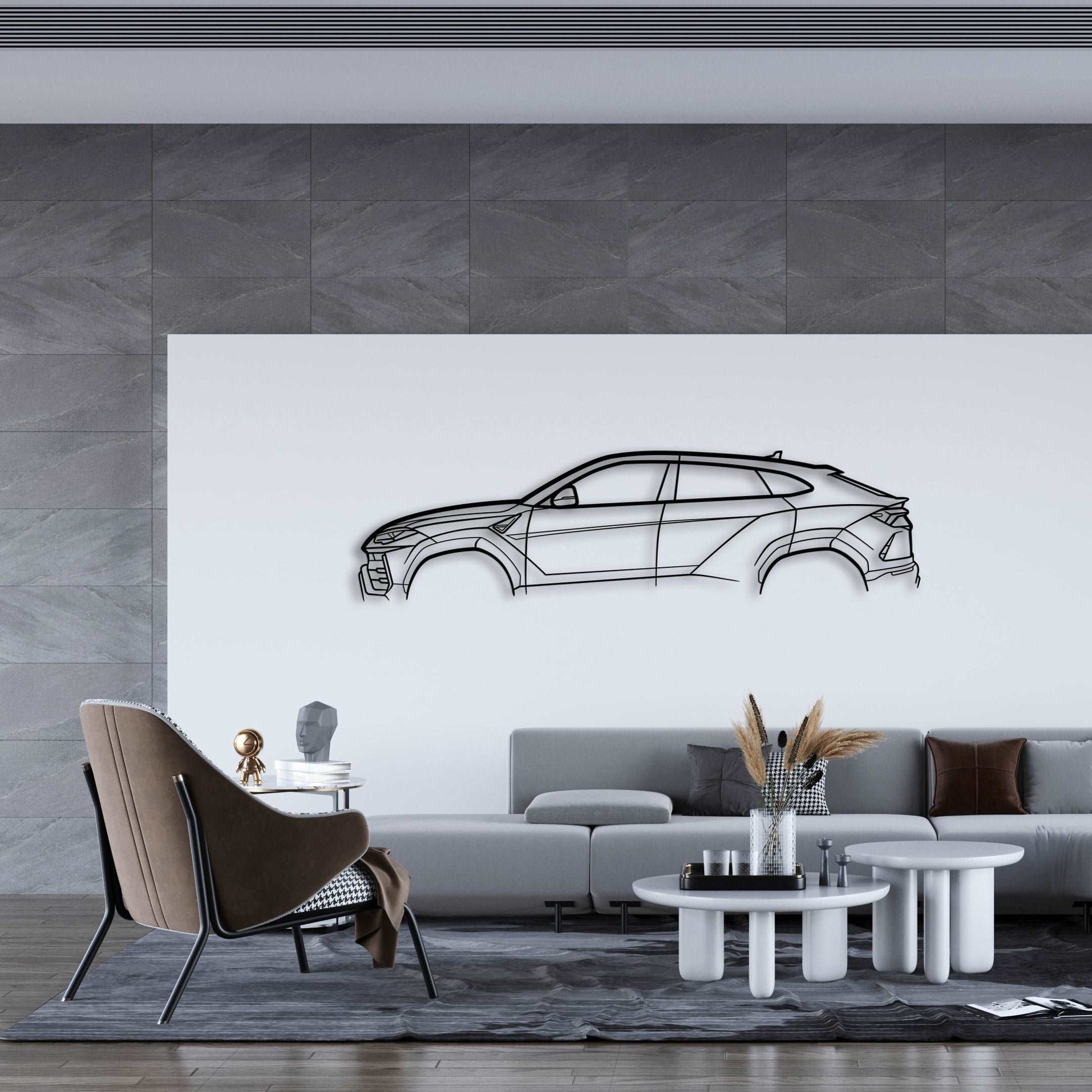 Lamborghini Urus METAL WALL ART - DopeCars