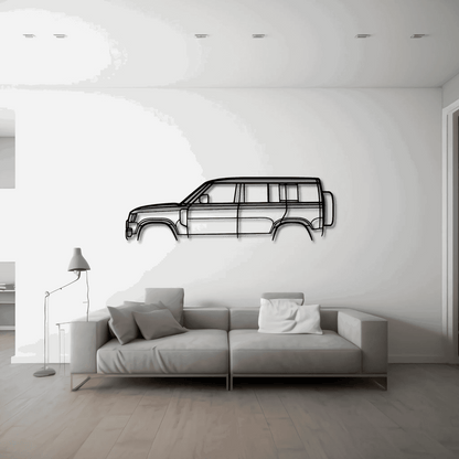 LAND ROVER DEFENDER D110 METAL WALL ART - DopeCars