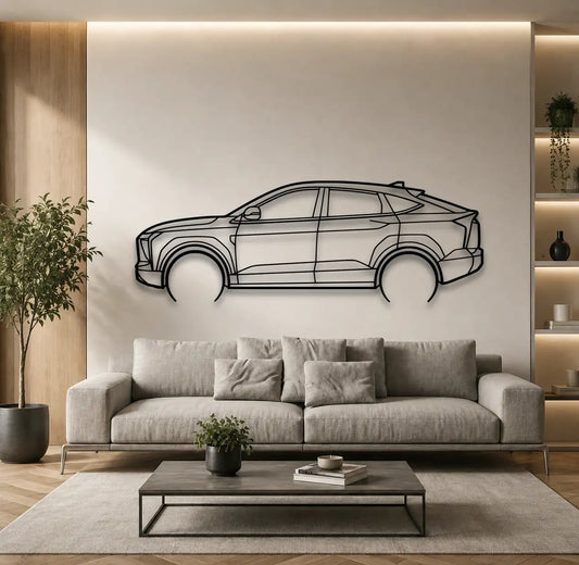 Mahindra XEV 9E Metal Wall Art - DopeCars