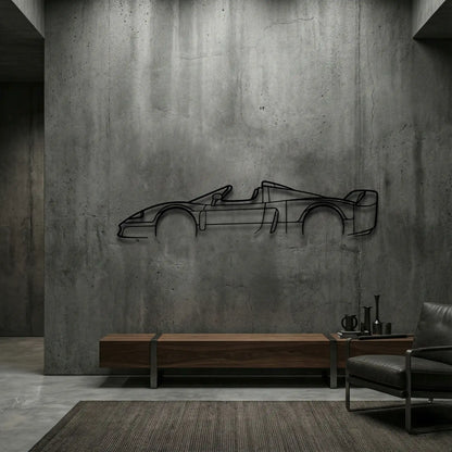 Maserati MC12 Metal Wall Art