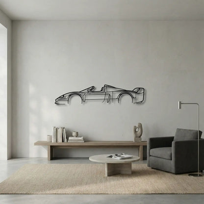 Maserati MC12 Metal Wall Art
