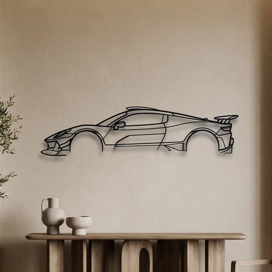 Maserati MC20 Metal Wall Art - DopeCars