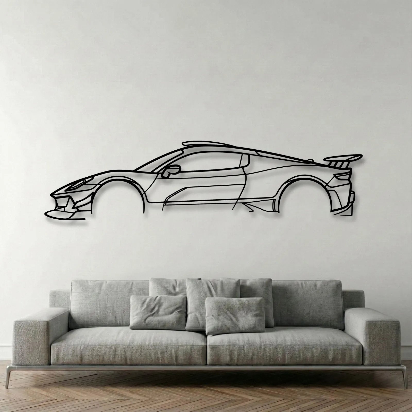 Maserati MC20 Metal Wall Art - DopeCars