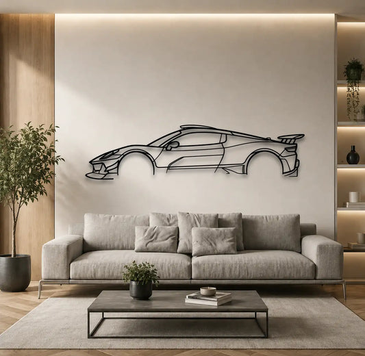 Maserati MC20 Metal Wall Art - DopeCars
